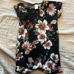 Lou Lou & Company Eleanor floral romper 12-24 mo